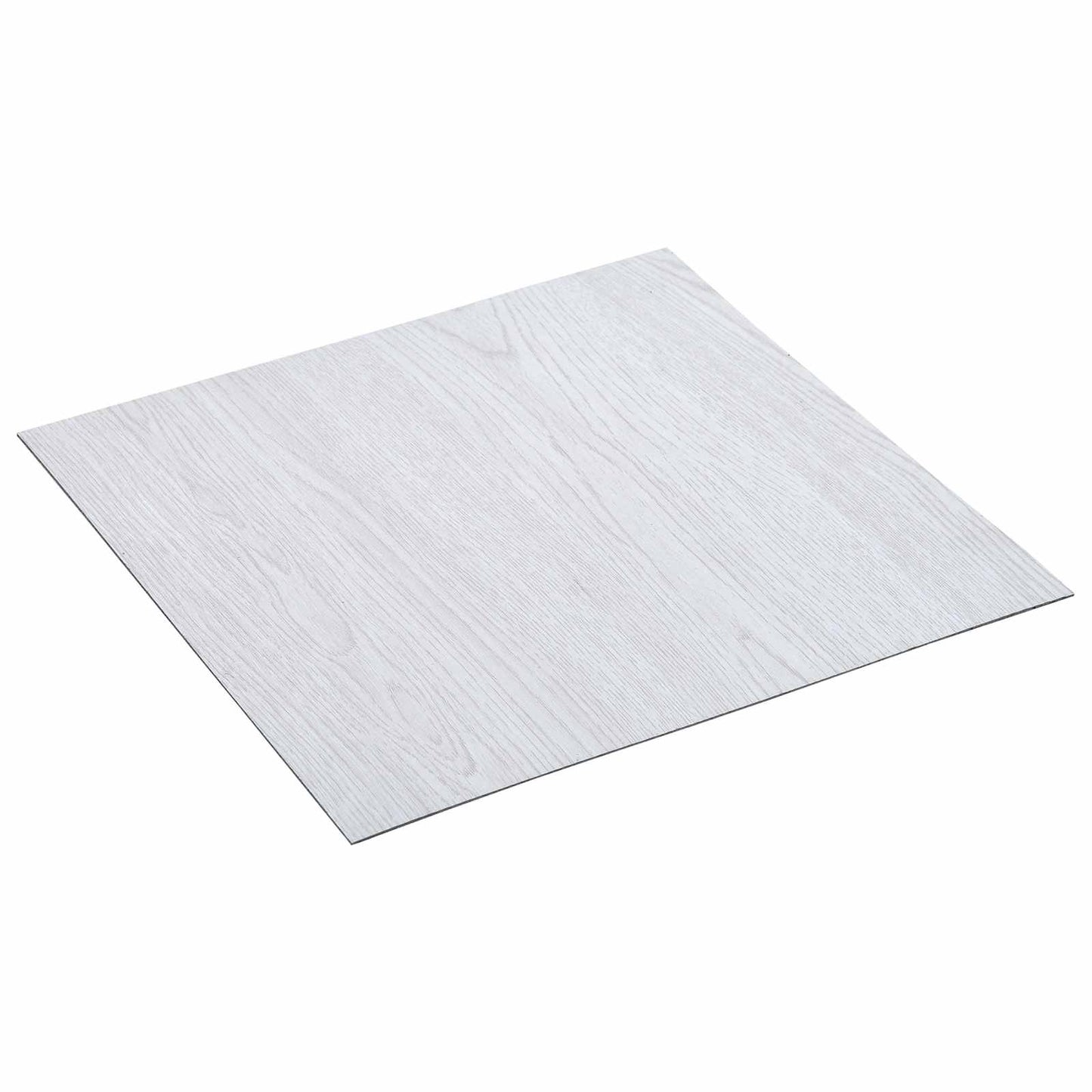 Selvklæbende Gulvplanker Hvid 30,5 x 30,5 cm 20 stk. PVC