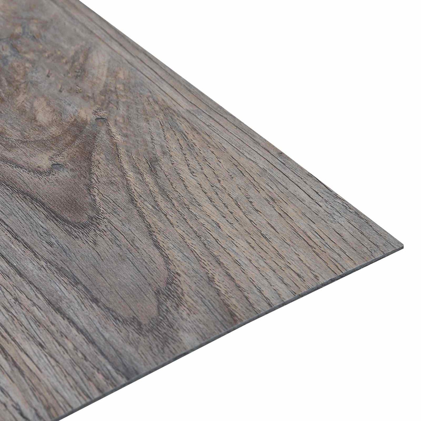 Selvklæbende Gulvplanker Lys brun og sort 30,5 x 30,5 cm