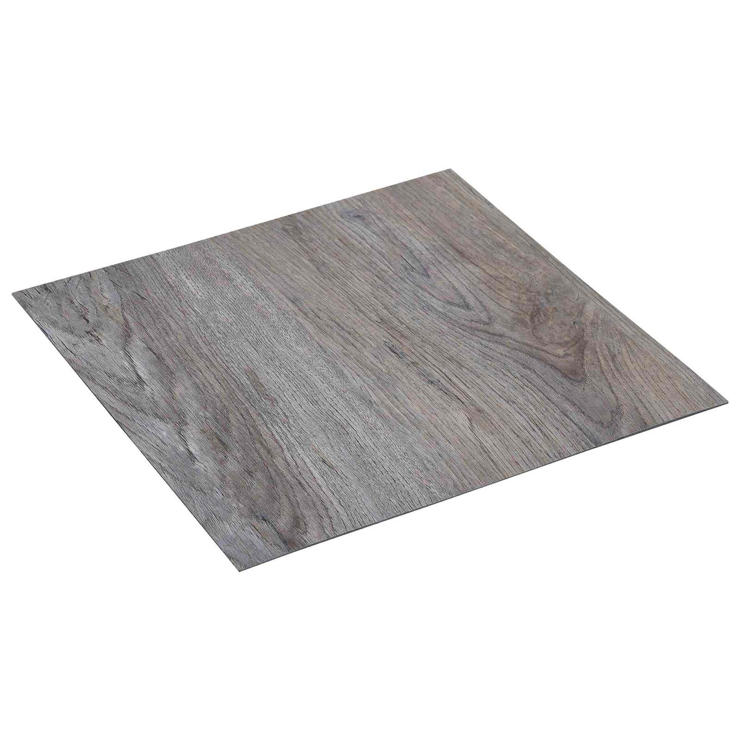 Selvklæbende Gulvplanker Lys brun og sort 30,5 x 30,5 cm