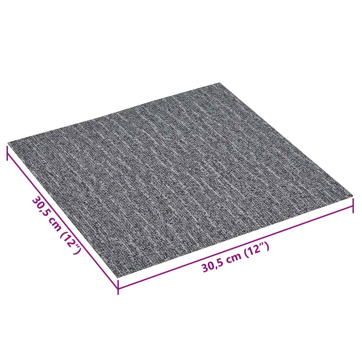 Selvklæbende Gulvplanker Grå og Lys Grå 30,5 x 30,5 cm 20 stk.