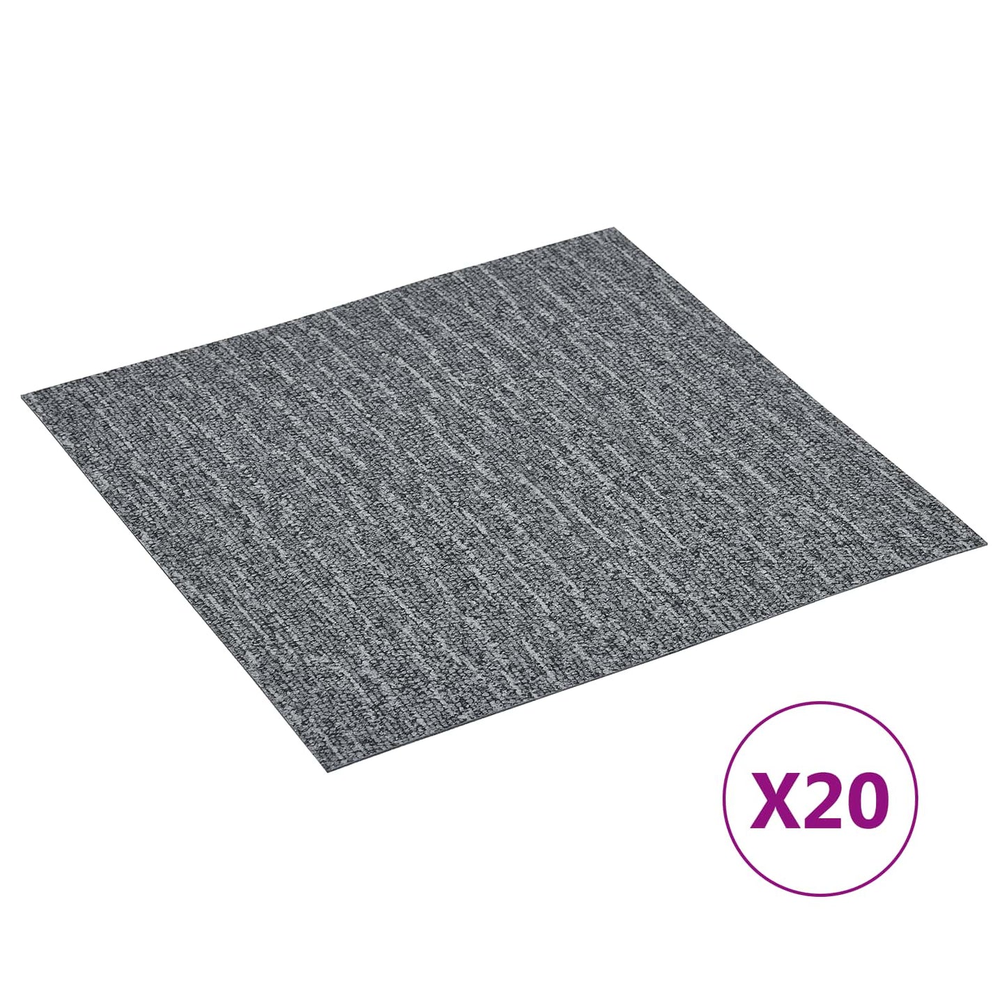 Selvklæbende Gulvplanker Grå og Lys Grå 30,5 x 30,5 cm 20 stk.