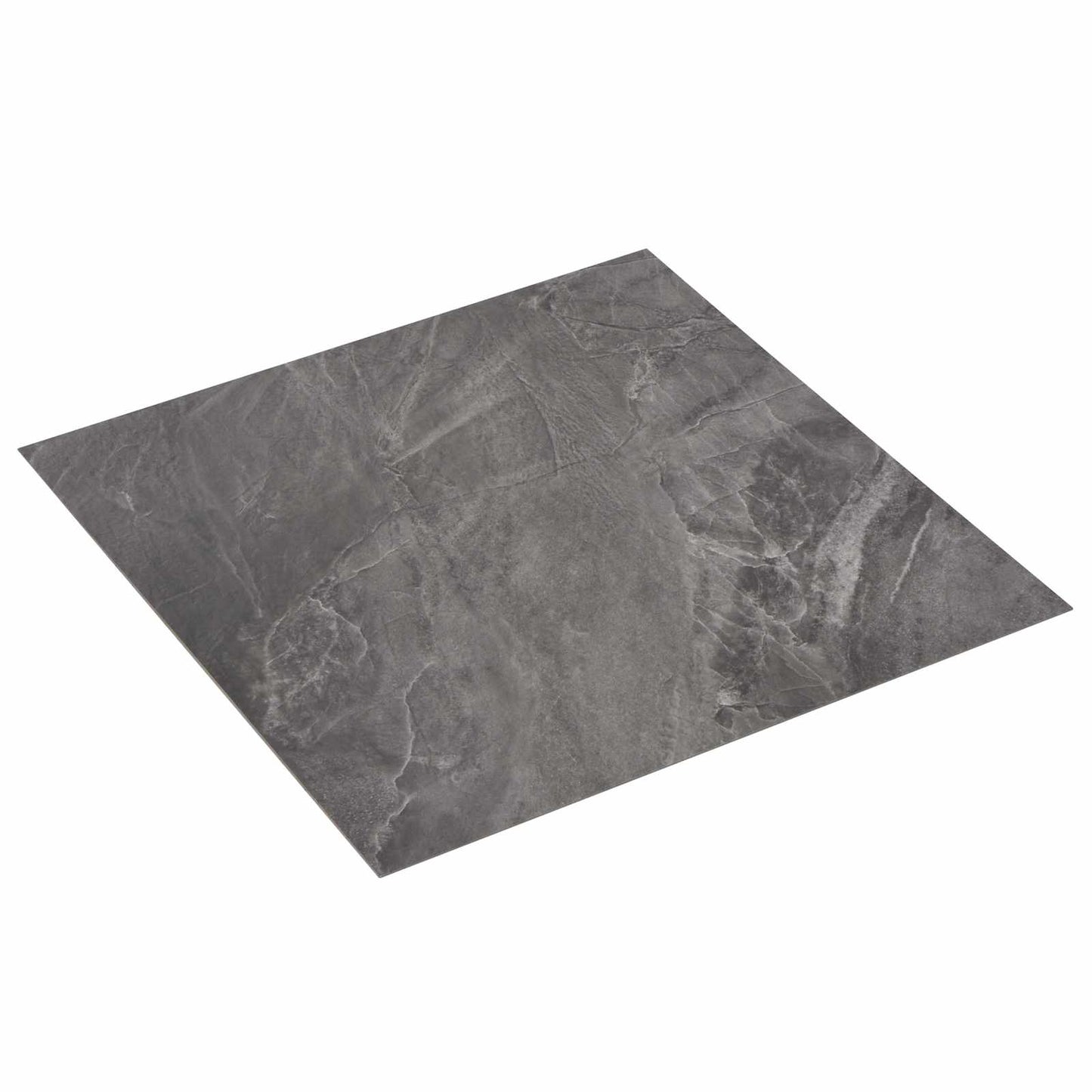 Selvklæbende Gulvplanker Sort 30,5 x 30,5 cm 20 stk. PVC
