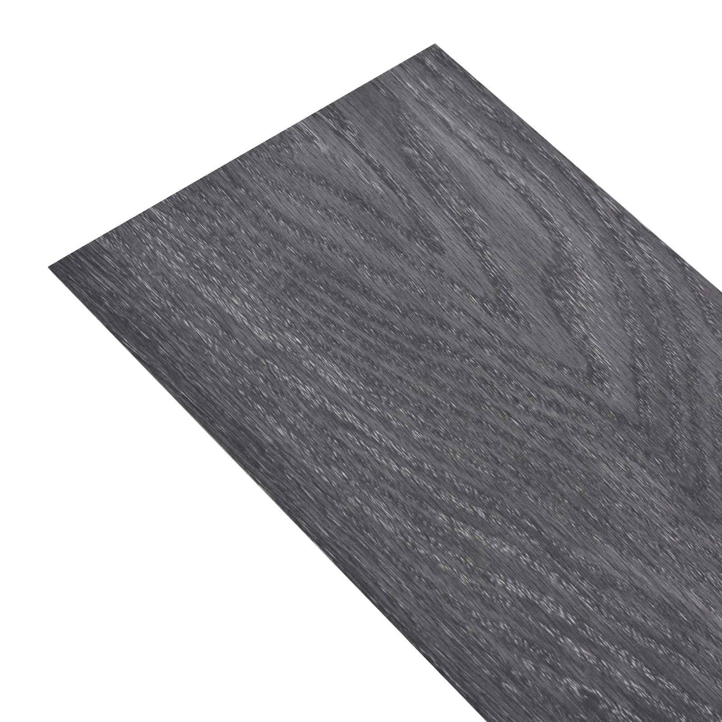 Selvklæbende PVC Plankegulve Sort og Hvid 30,5 x 61 cm 28 stk.