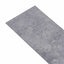 Selvklæbende PVC Plankegulve Cement Grå 30,5 x 61 cm 28 stk.