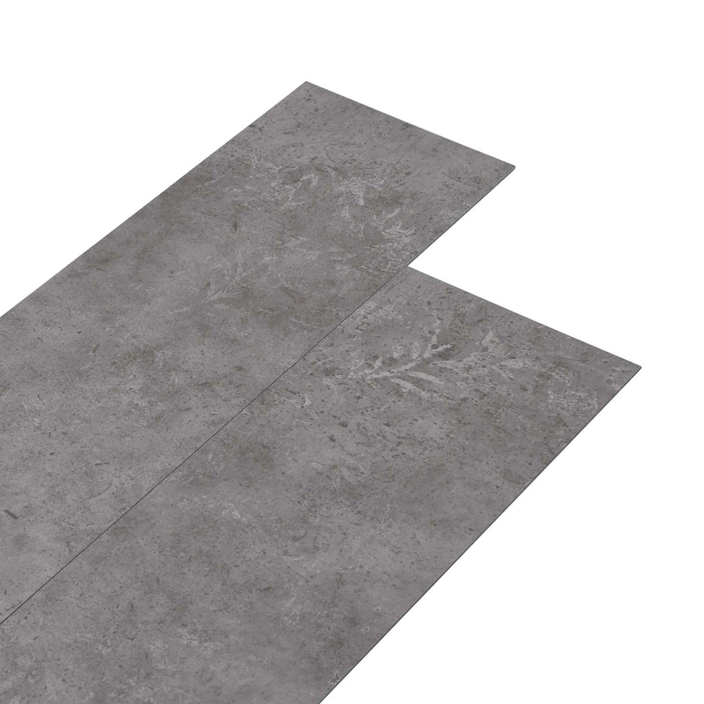 Selvklæbende PVC Plankegulve Betongrå 30,5 x 61 cm 28 stk. PVC