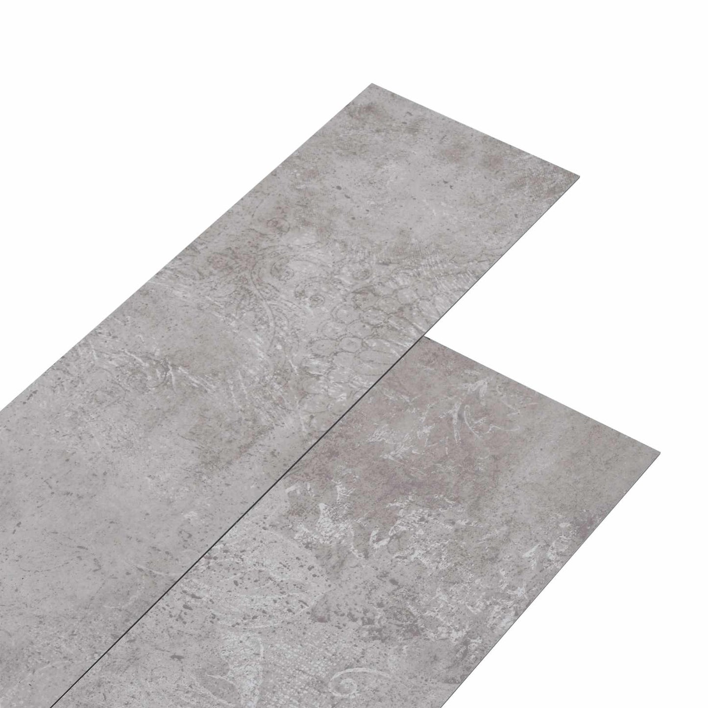 Selvklæbende PVC Plankegulve Jord Grå 30,5 x 61 cm 28 stk. PVC