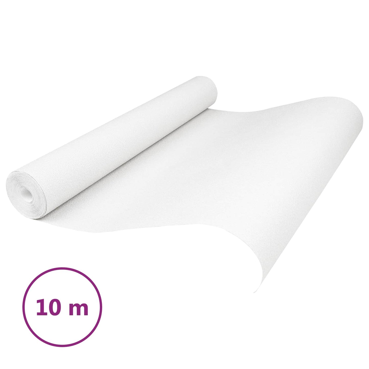 3D solid tapet Stribet Lys beige 10 x 0,53 m Ikke-vævet stof