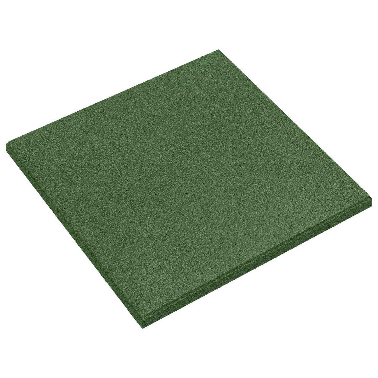 Faldbeskyttelsesfliser 6 stk. Grøn 50 x 50 cm Gummi
