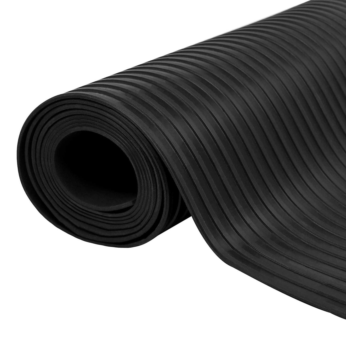 Gulvmåtte Sort 1,5 x 2 m Gummi