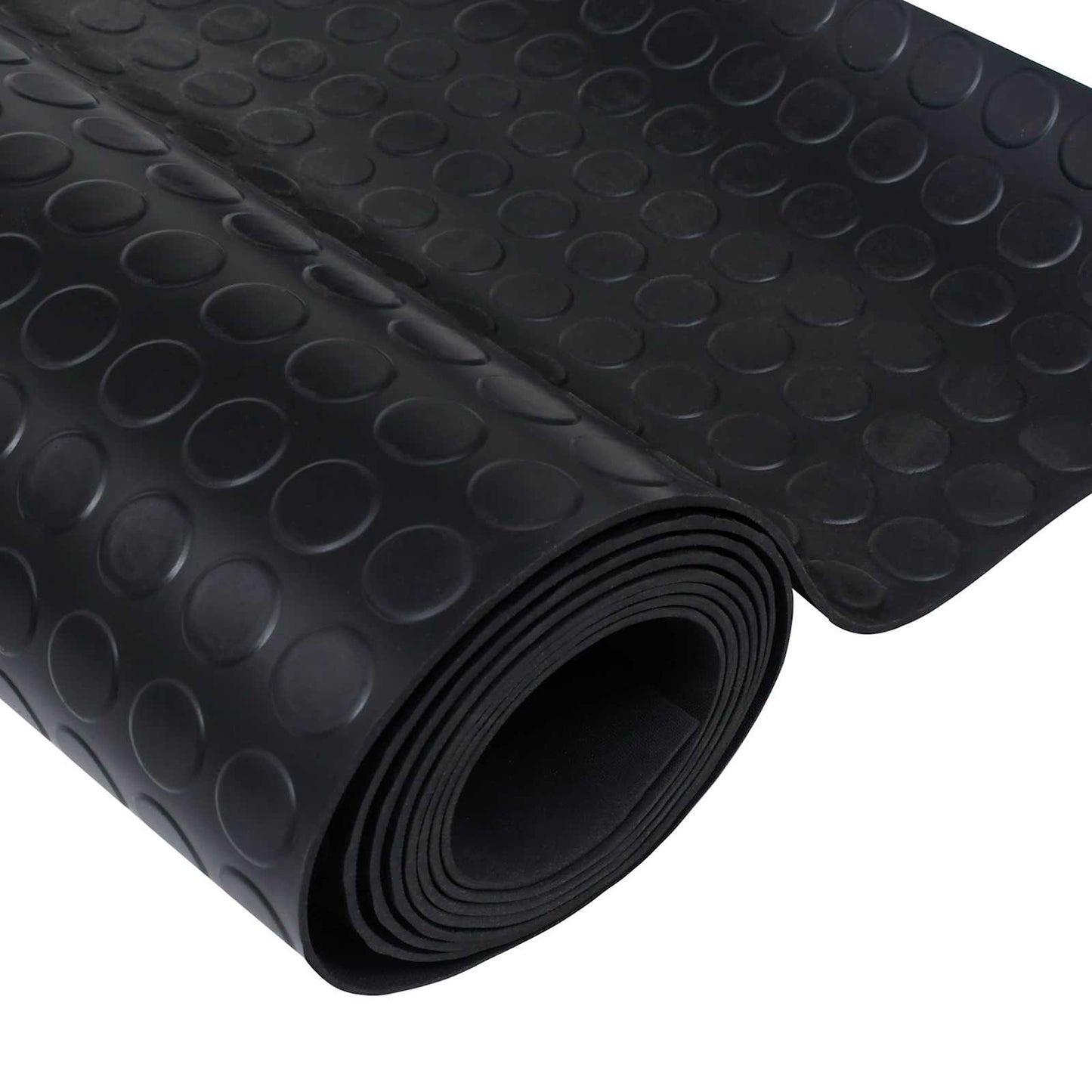 Gulvmåtte Sort 1,5 x 2 m Gummi
