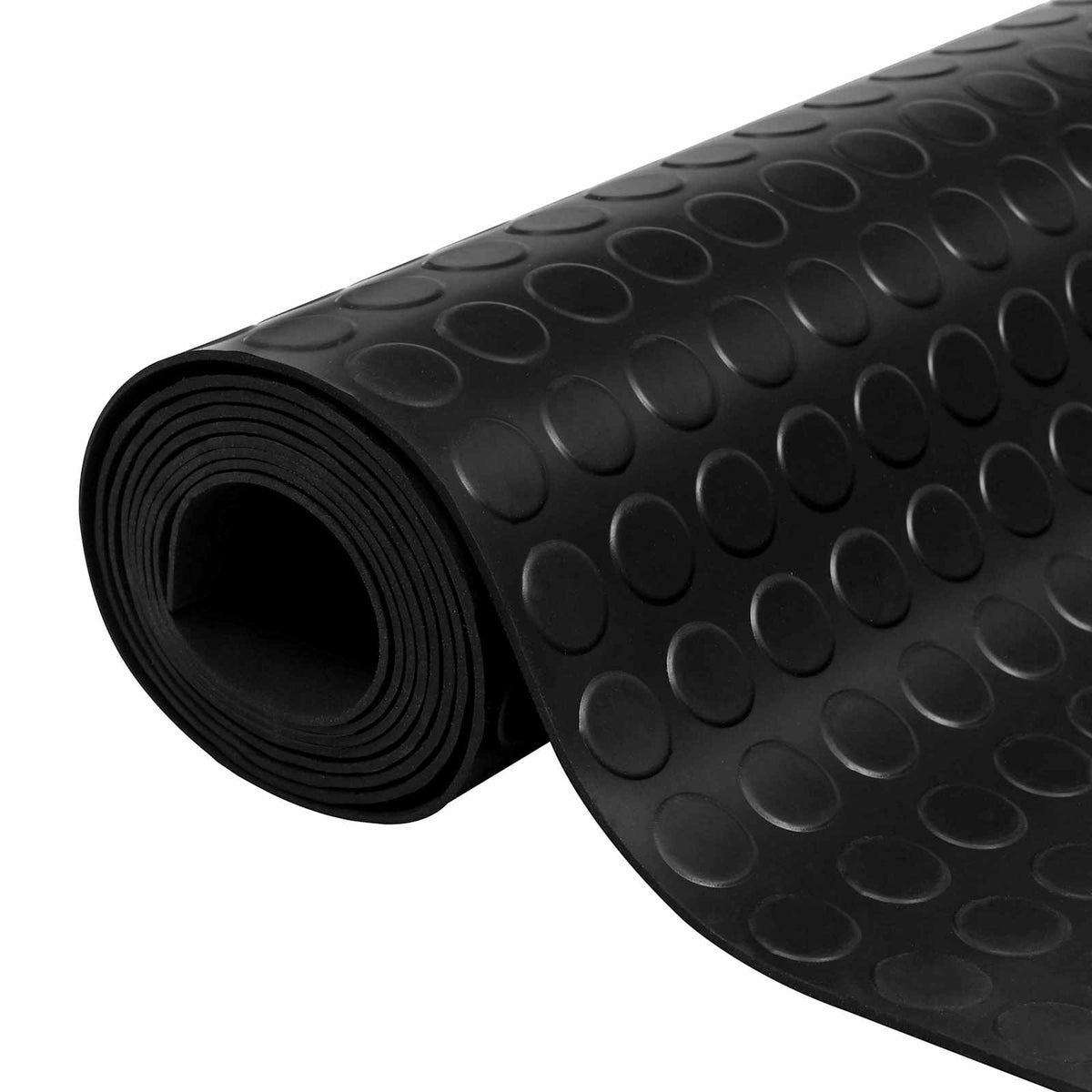 Gulvmåtte Sort 1,5 x 2 m Gummi