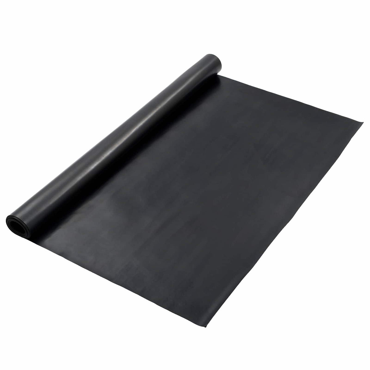 Gulvmåtte Sort 1,2 x 2 m Gummi