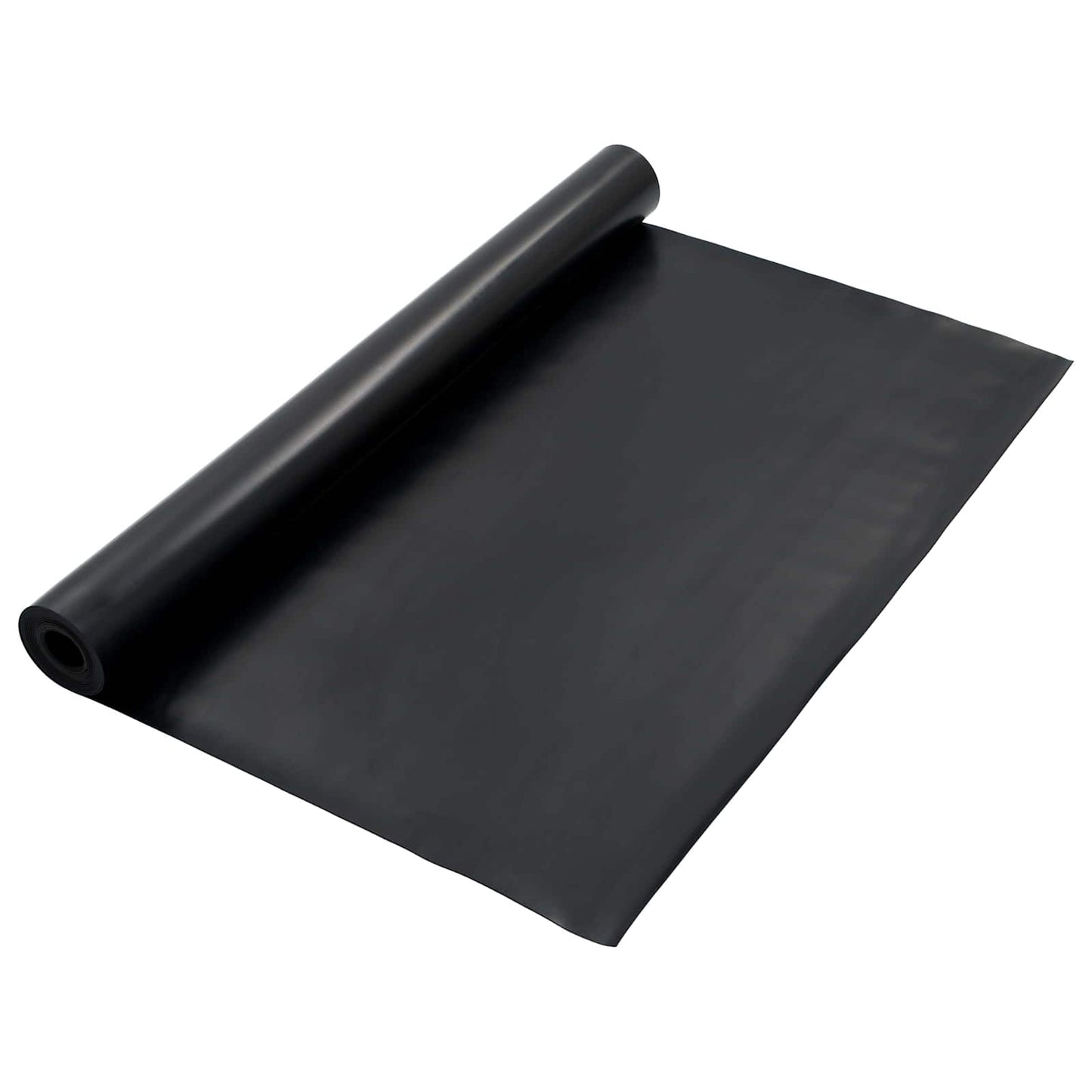 Gulvmåtte Sort 1,2 x 5 m Gummi