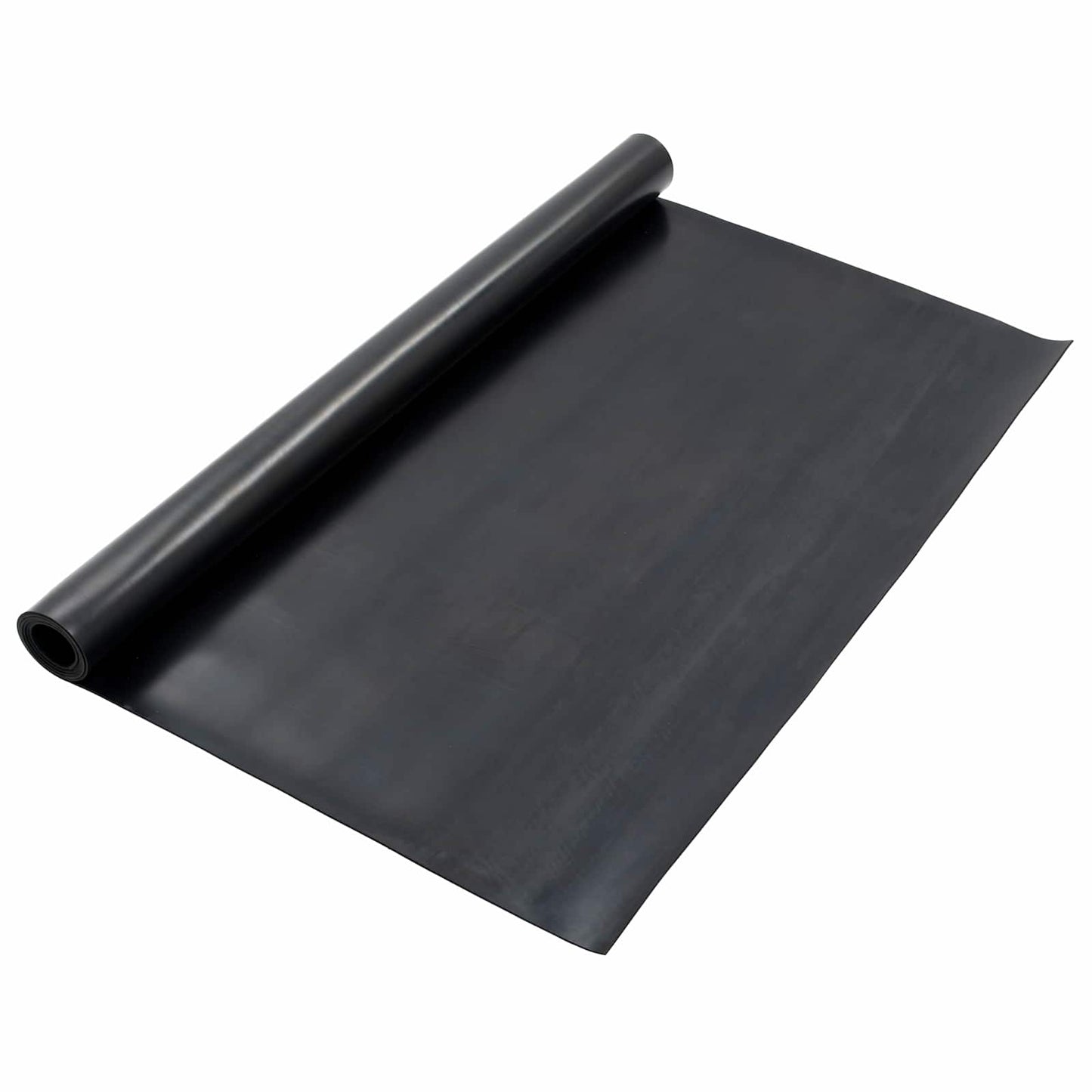 Gulvmåtte Sort 1,2 x 2 m Gummi