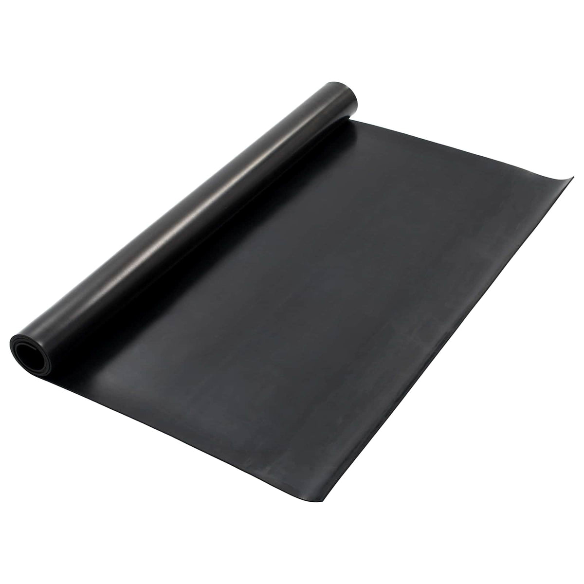 Gulvmåtte Sort 1,2 x 2 m Gummi