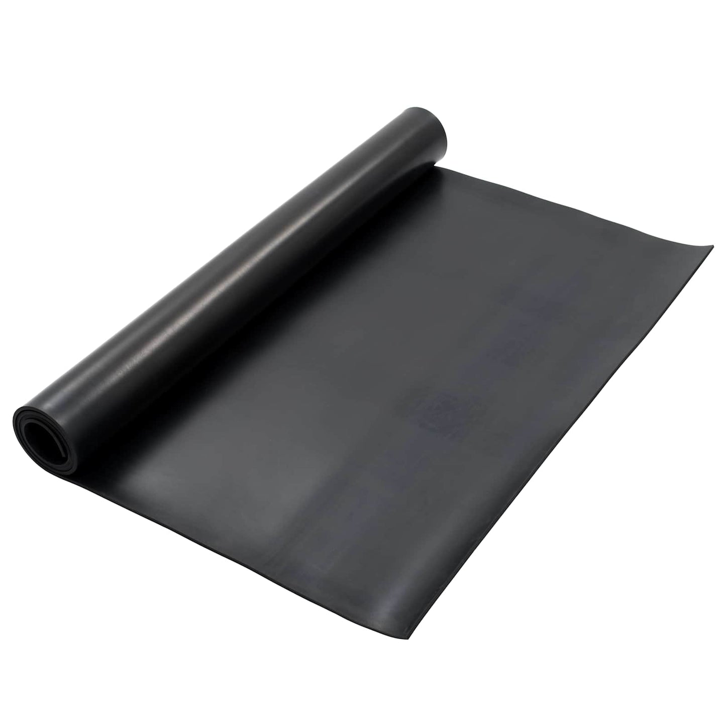 Gulvmåtte Sort 1,2 x 2 m Gummi
