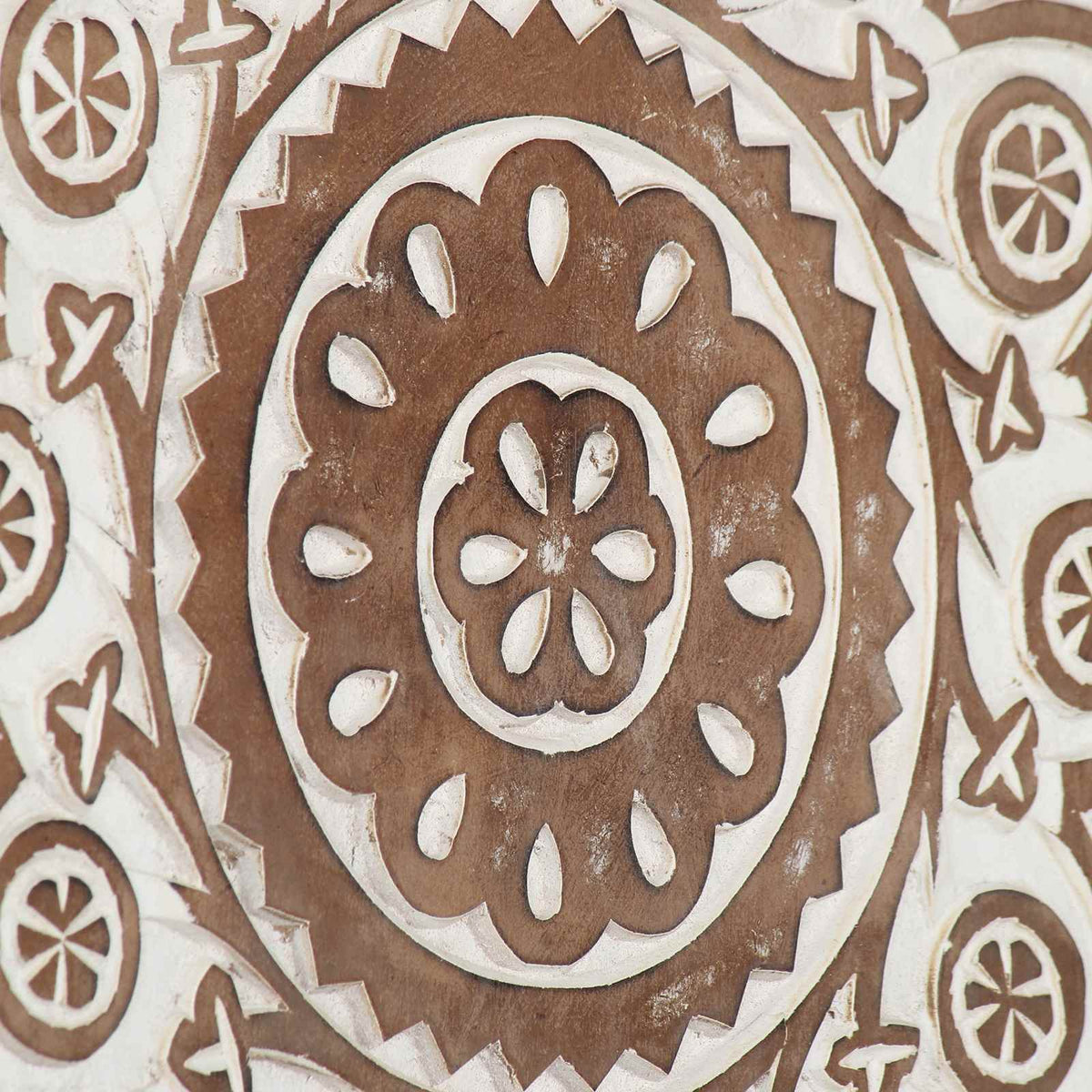 Kunst Dekor 2 stk. 40 x 40 x 1,5 cm Konstrueret træ