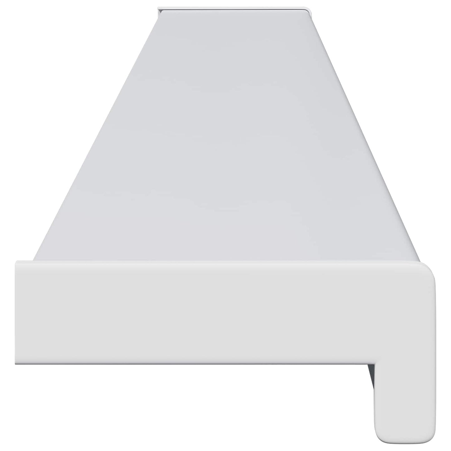 Vindueskarm Hvid 120 x 15 x 4,5 cm PVC