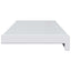 Vindueskarm Hvid 100 x 20 x 4,5 cm PVC