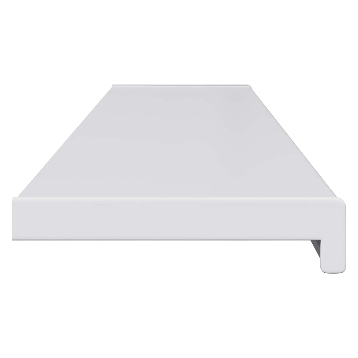Vindueskarm Hvid 120 x 20 x 4,5 cm PVC