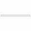 Vindueskarm Hvid 120 x 25 x 4,5 cm PVC