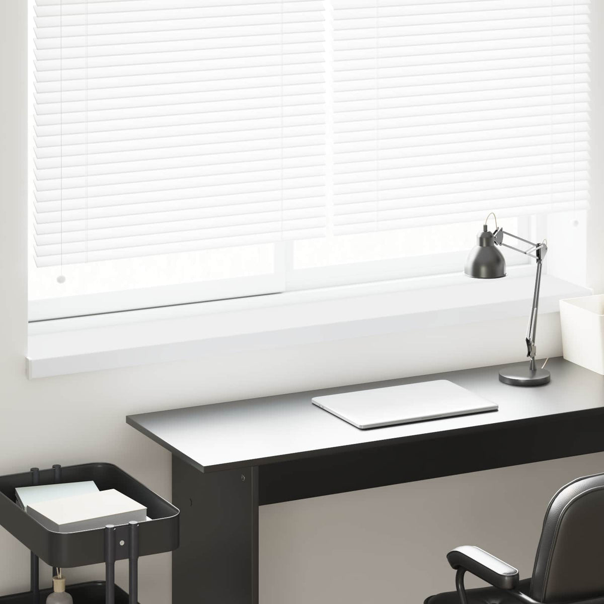 Vindueskarm Hvid 160 x 25 x 4,5 cm PVC