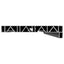 Vindueskarm Hvid 160 x 25 x 4,5 cm PVC