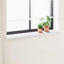 Vindueskarm Hvid 140 x 35 x 4,5 cm PVC