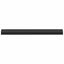 Vindueskarm Sort med træstruktur 80 x 10 x 4,5 cm PVC
