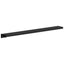 Vindueskarm Sort med træstruktur 80 x 15 x 4,5 cm PVC