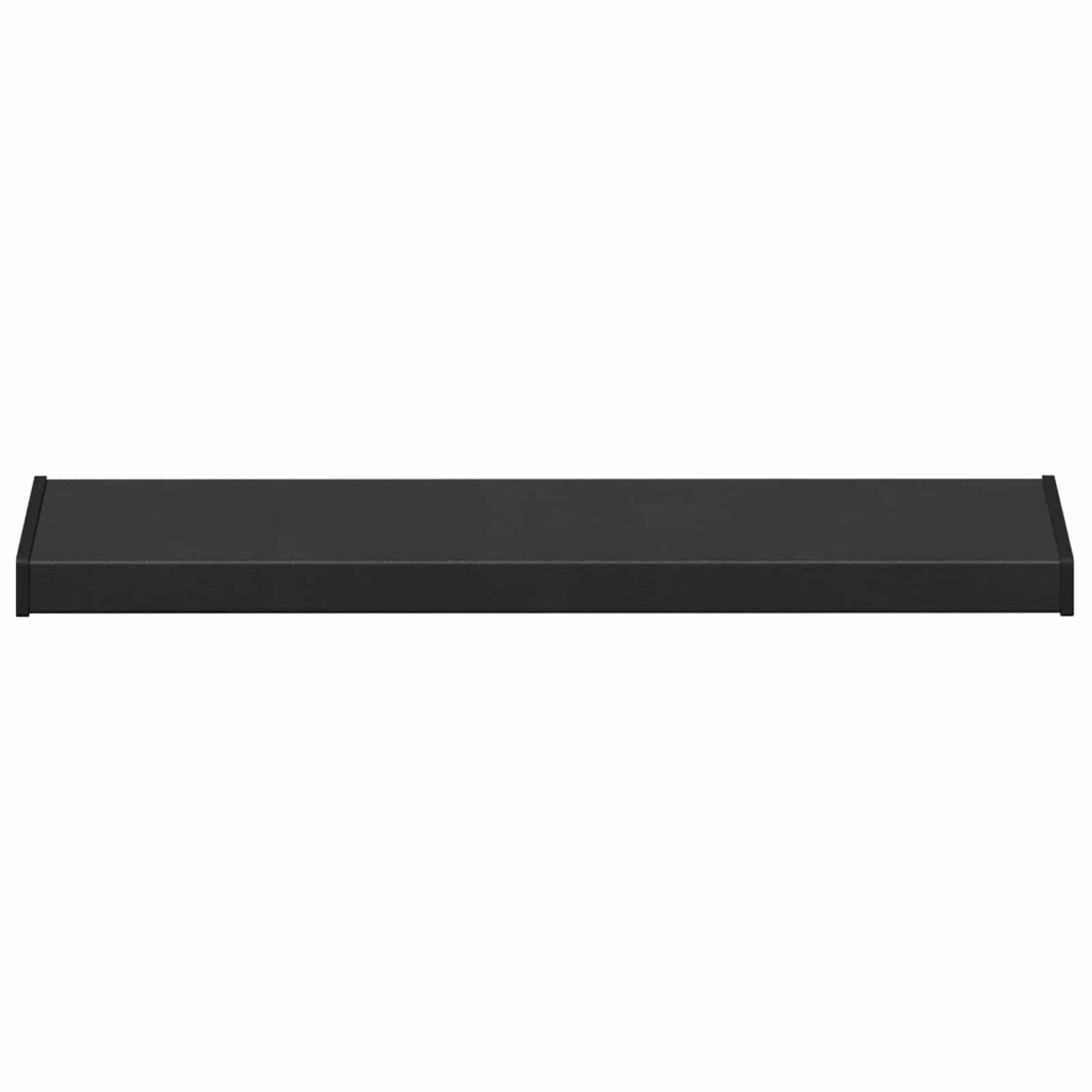 Vindueskarm Sort med træstruktur 100 x 20 x 4,5 cm PVC