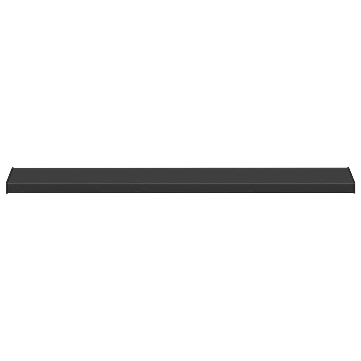 Vindueskarm Sort med træstruktur 120 x 20 x 4,5 cm PVC