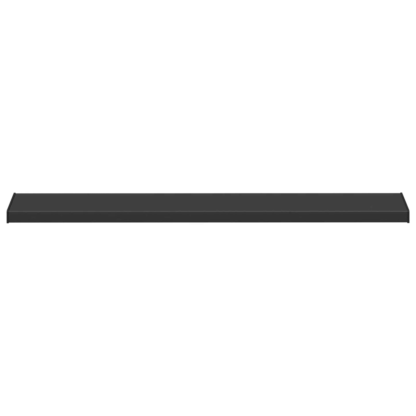 Vindueskarm Sort med træstruktur 160 x 25 x 4,5 cm PVC