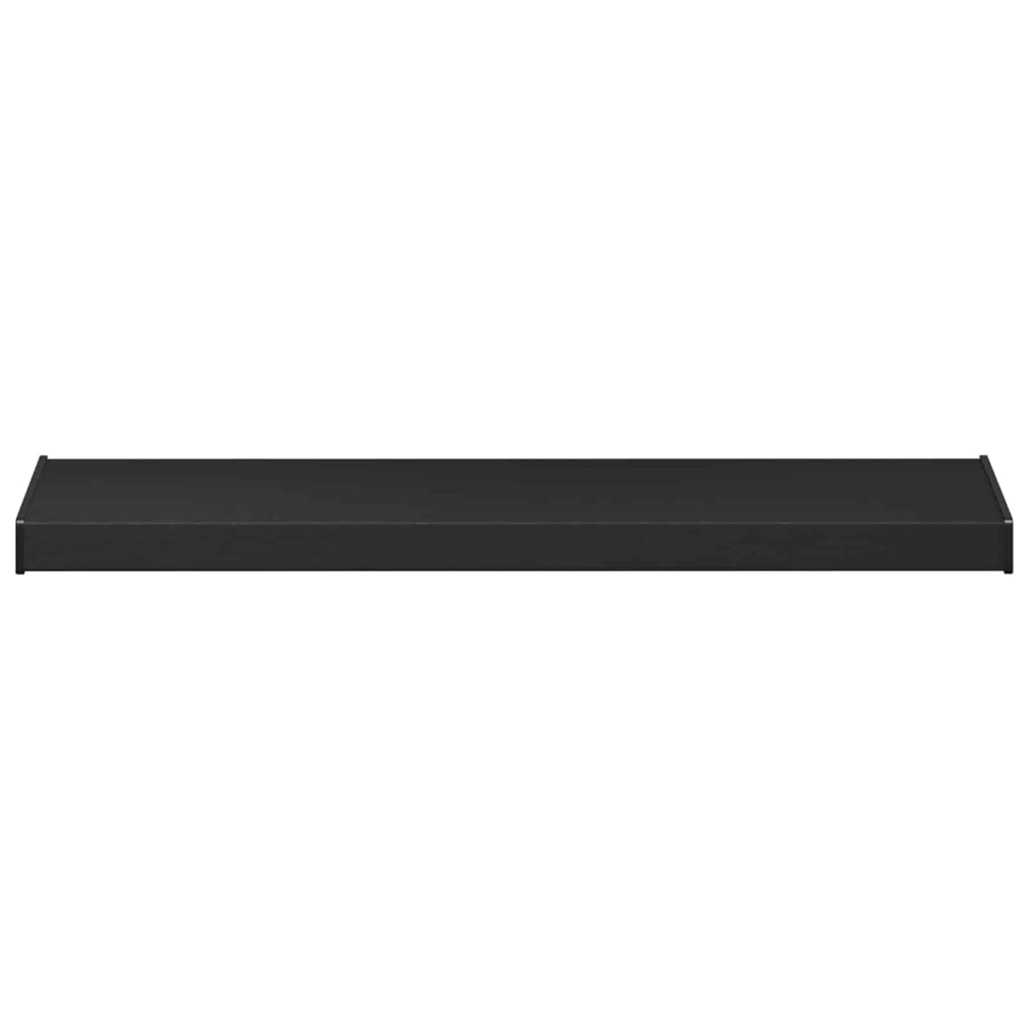 Vindueskarm Sort med træstruktur 100 x 30 x 4,5 cm PVC