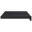 Vindueskarm Sort med træstruktur 100 x 35 x 4,5 cm PVC