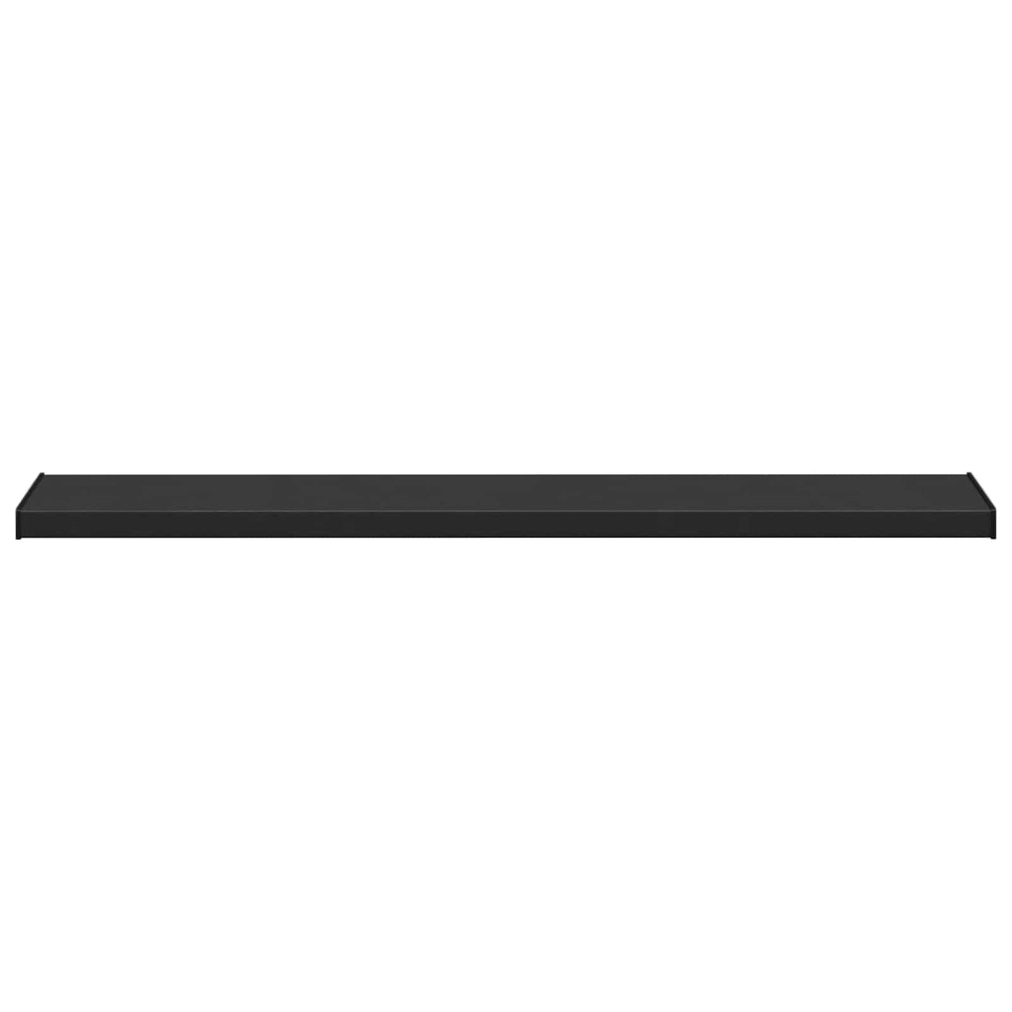Vindueskarm Sort med træstruktur 160 x 35 x 4,5 cm PVC