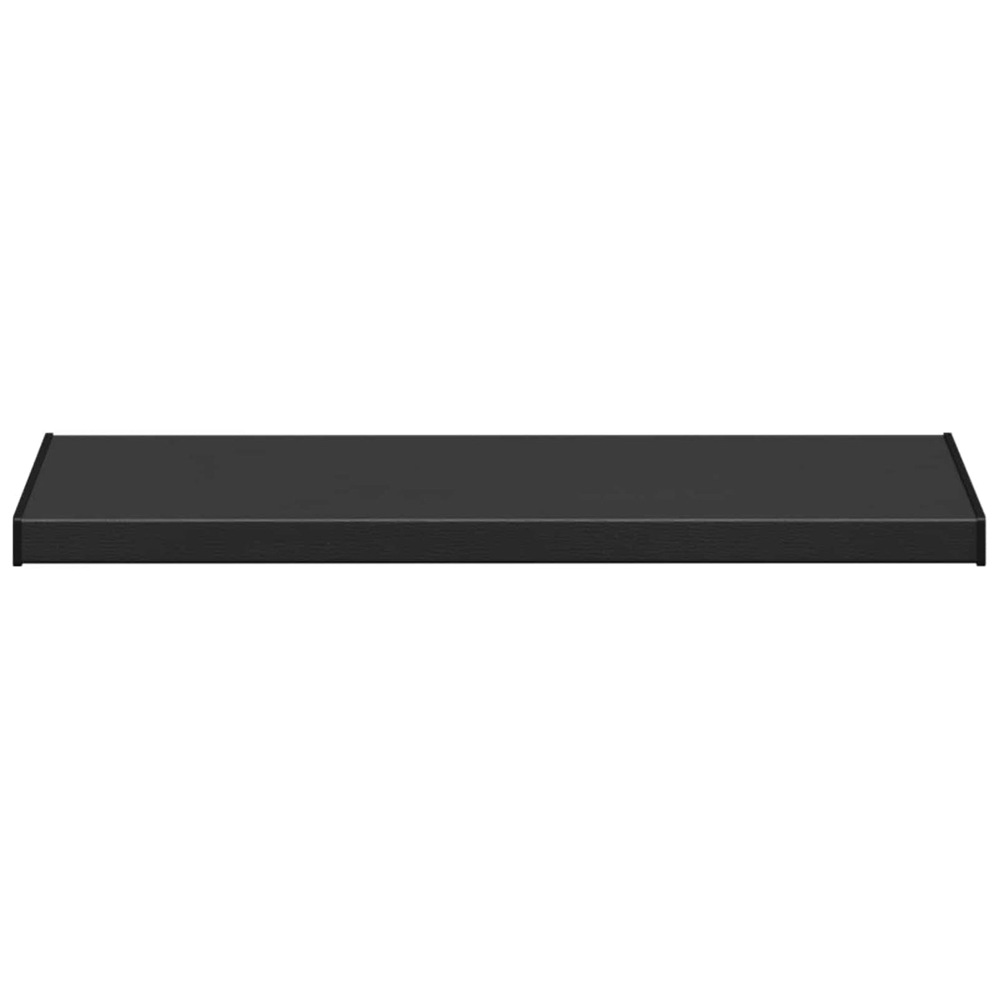 Vindueskarm Sort med træstruktur 80 x 40 x 4,5 cm PVC