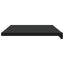 Vindueskarm Sort med træstruktur 100 x 40 x 4,5 cm PVC