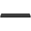 Vindueskarm Sort med træstruktur 60 x 45 x 4,5 cm PVC