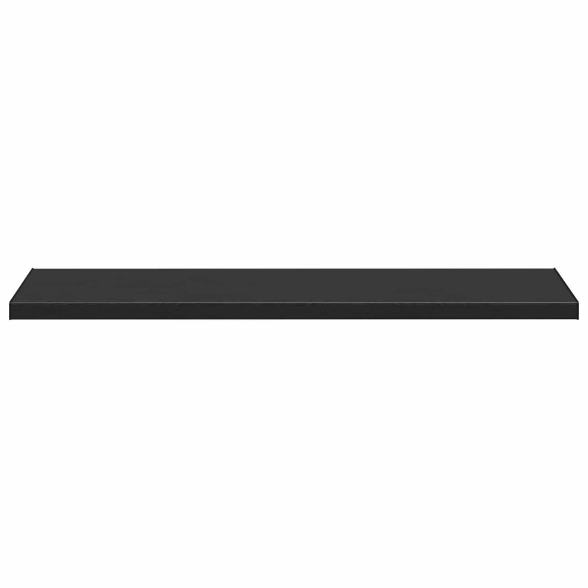 Vindueskarm Sort med træstruktur 120 x 50 x 4,5 cm PVC