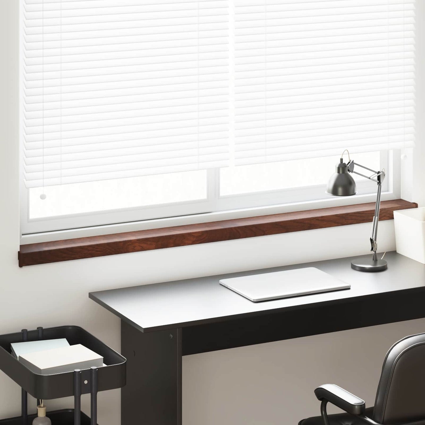 Vindueskarm Brun træ 140 x 10 x 4,5 cm PVC