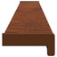 Vindueskarm Brun træ 160 x 15 x 4,5 cm PVC
