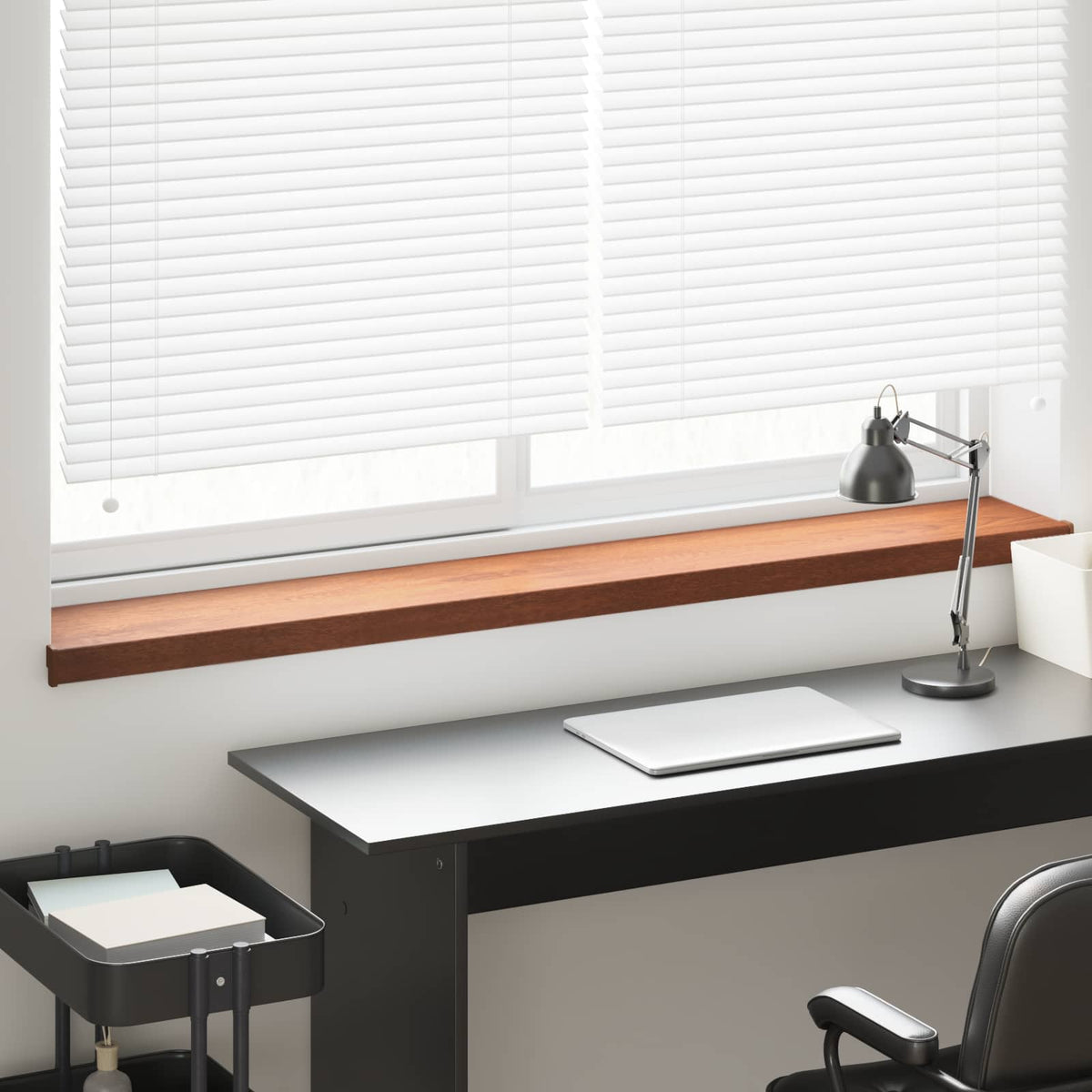 Vindueskarm Brun træ 140 x 20 x 4,5 cm PVC