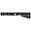 Vindueskarm Brun træ 160 x 25 x 4,5 cm PVC