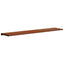 Vindueskarm Brun træ 160 x 30 x 4,5 cm PVC