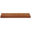 Vindueskarm Brun træ 80 x 50 x 4,5 cm PVC