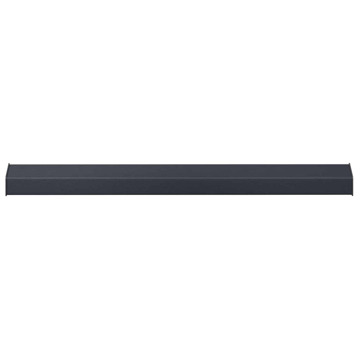Vindueskarm Anthracit med træstruktur 100 x 10 x 4,5 cm PVC