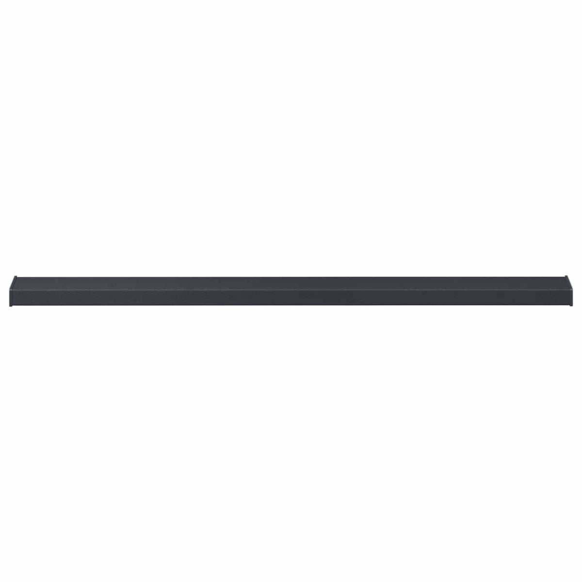 Vindueskarm Anthracit med træstruktur 140 x 10 x 4,5 cm PVC