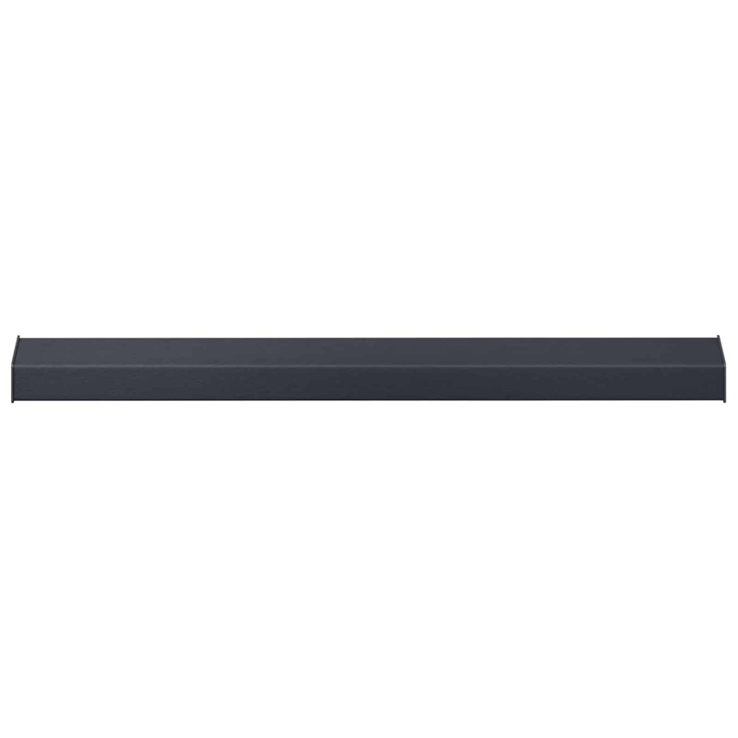Vindueskarm Anthracit med træstruktur 60 x 15 x 4,5 cm PVC