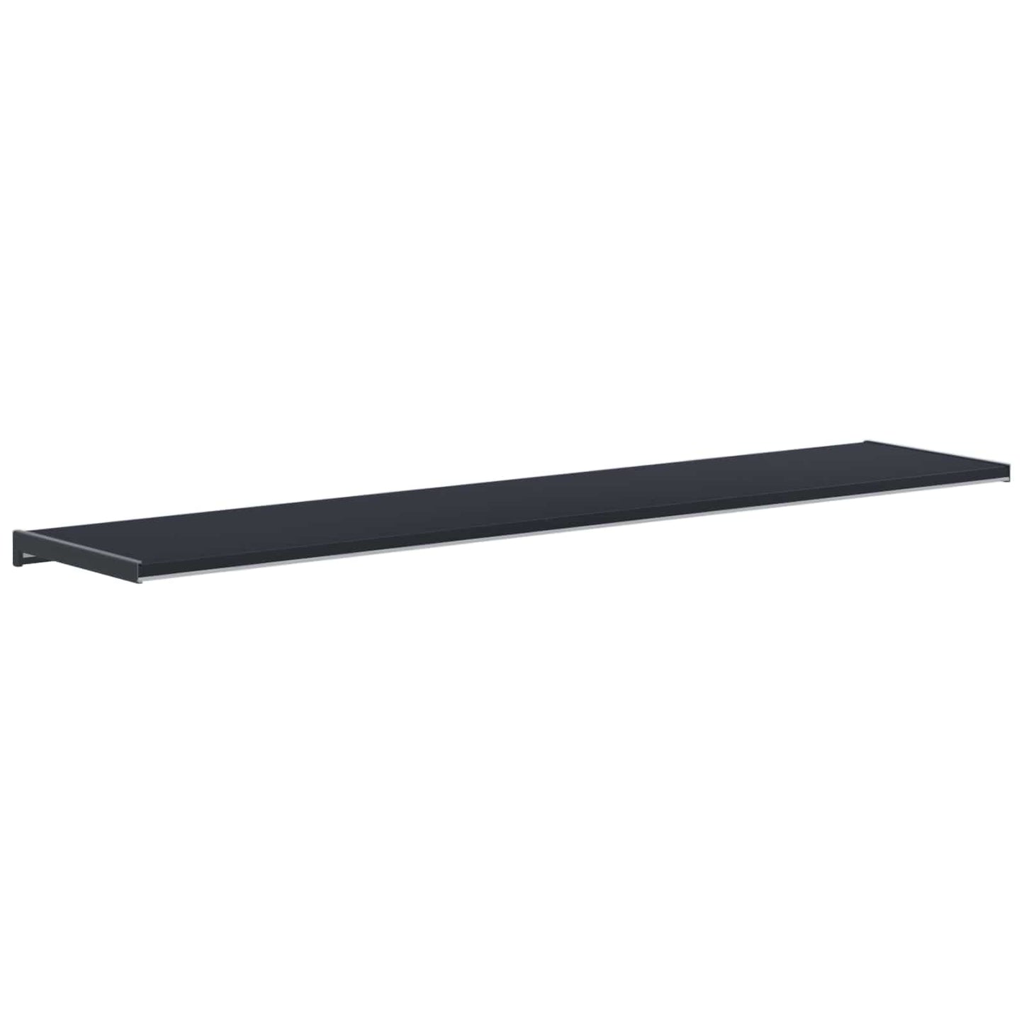 Vindueskarm Anthracit med træstruktur 140 x 20 x 4,5 cm PVC